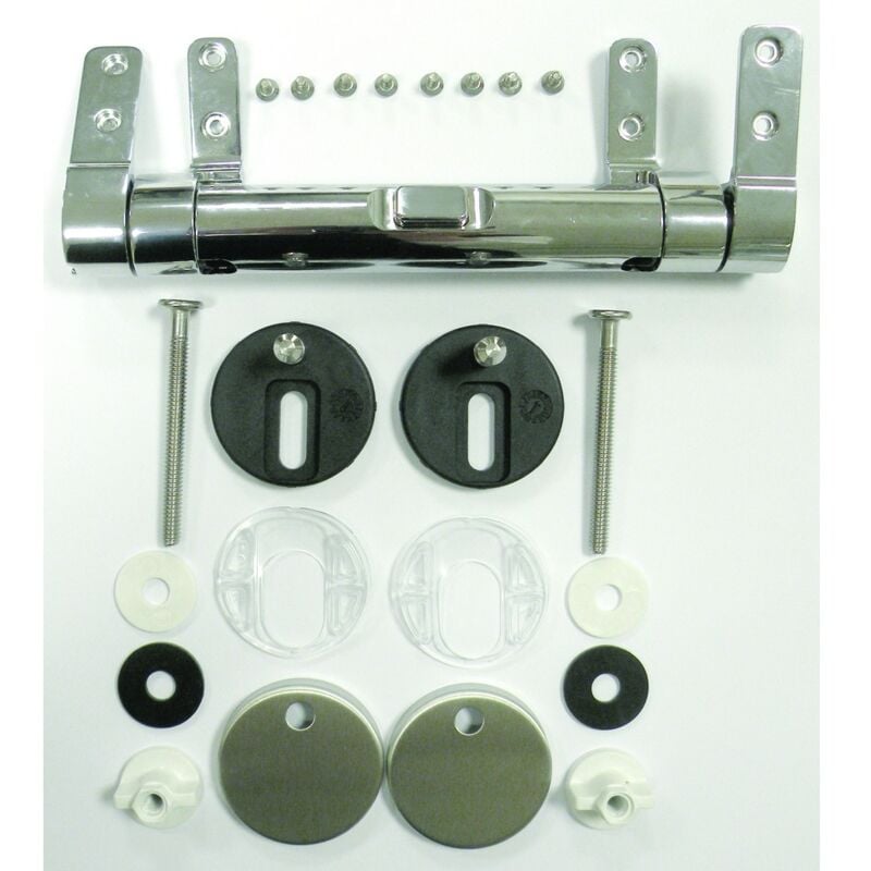 Olfa - Kit charnière easy clip pour abattant Wood Slim à descente assistée (à partir de 2023)