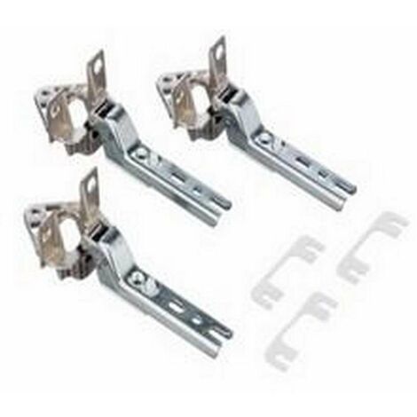 Kit charnières de porte (x3) d'origine (00268699) Réfrigérateur, congélateur BOSCH, MIELE, SIEMENS, NEFF, GAGGENAU
