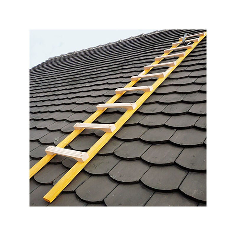 Kit échelle de toit 32 barreaux avec crochet - Longueur 8.30m - 504038-25/830/CR