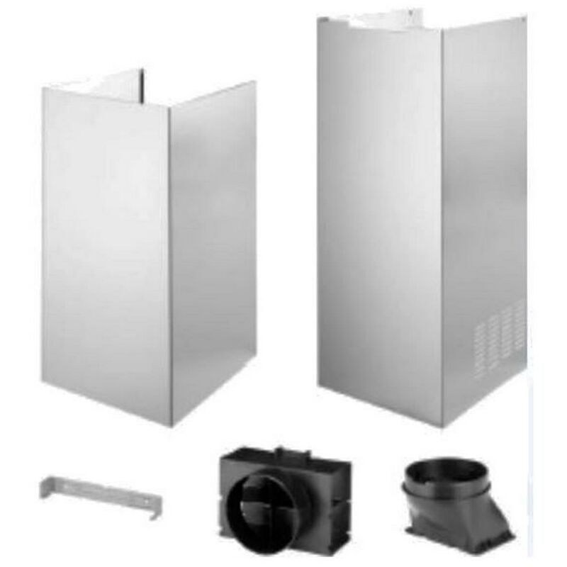 Kit cheminée + deflecteur + raccord AMC054IX (480122102371) Hotte Whirlpool