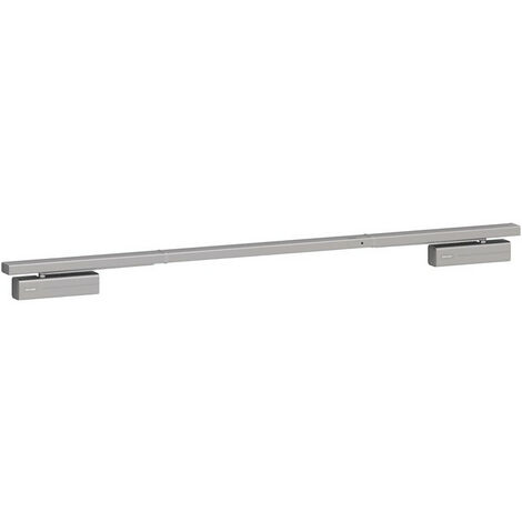 Kit chiudiporta su binario di guida DC 700 G-CO-S bianco 9016 EN 3-6 Installazione normale sul lato cerniere