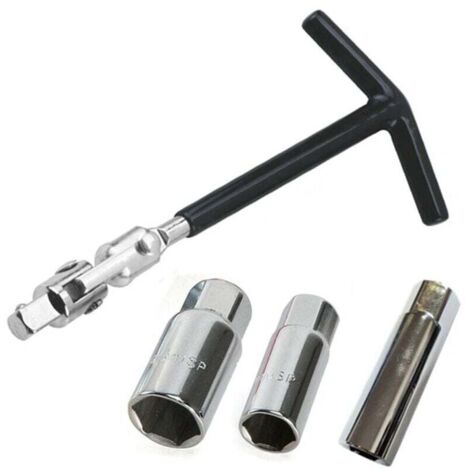 Kit Clés À Bougie 16 Mm 14 Mm 21 Mm Douilles Pour Bougies Outil Mécanique