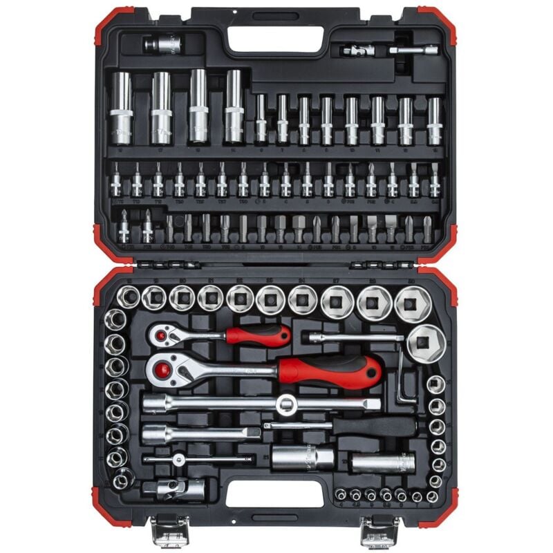 Red 3300057 - Jeu de clés à douille 1/4 1/2 94 pcs , R46003094 - Gedore