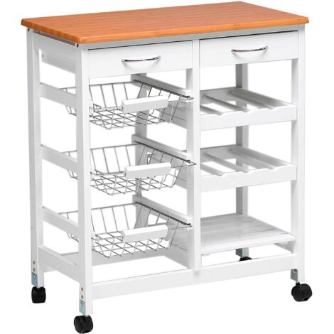 Kit Closet 7040028001, Carrello da cucina, in legno