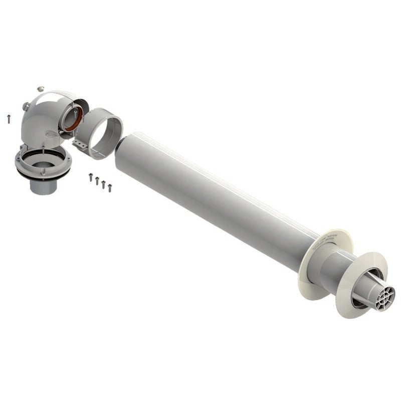 Kit coaxial 60 - 100 aluminium kit coaxial type 10 s.insp.