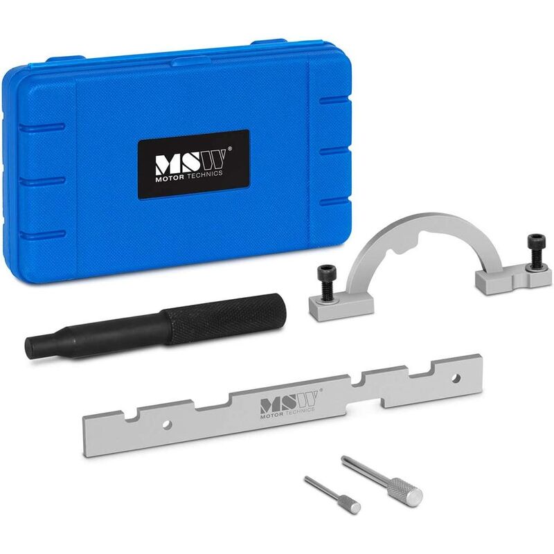 Joorrt - Kit Coffret De Calage Distribution Outil Pige (pour Opel 1.0 et 1.2 l, p.ex. Astra Corsa Agila, 5 Pièces, Acier, Mallette De Transport)
