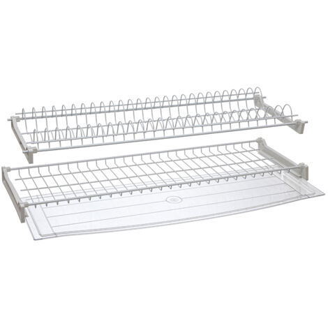 KIT COLAPIATTI ALLUMINIO C/VASCHETTA 86 CM CROMO- 1,0 confezione