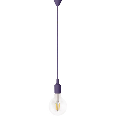 Kit colgante onlex silicona e27 violeta