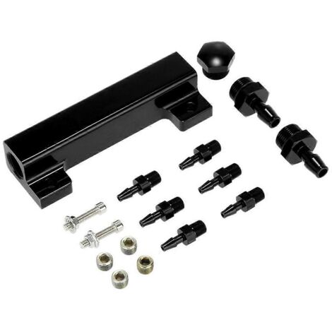 Kit collecteur d'admission avec bloc de dépression, soupape de décharge de carburant, turbocompresseur 1/8NPT