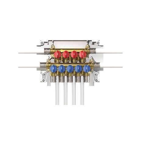 Kit collettore sanitario K4.3 con connessione multi-integrata