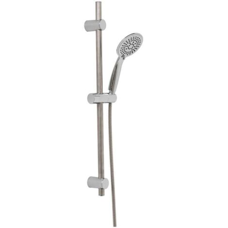 Kit columna 70cm teleducha 5 funciones + flexo inox antical 150cm - cromo - Tendance