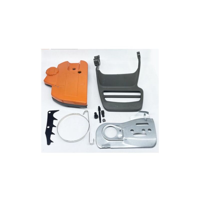 SNQ - Kit combiné de couvercle latéral de chaîne de frein et d'embrayage, pièces de rechange pour tronçonneuse Hus-Husqvarna 445 450