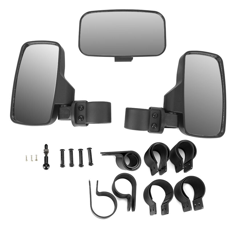 Kit combiné de rétroviseur central latéral utv atv pour Commander Arctic Cat Wildcat - Eosnow