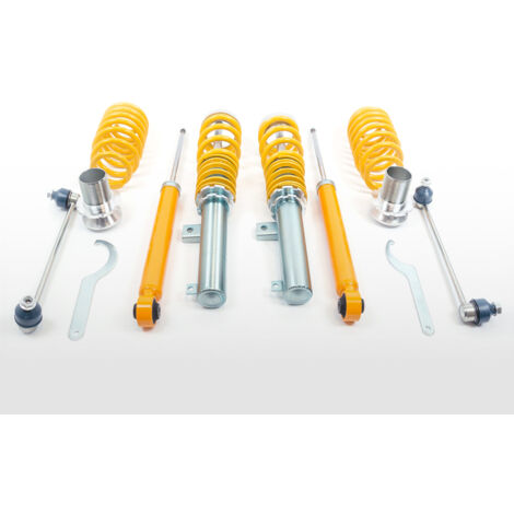 Kit combinés filetés FK suspension sport VW Golf Plus 5M à partir de 2005 avec jambe de force 50mm -