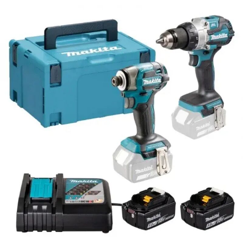 Makita DLX2528TJ - Set avvitatori a impulsi e a percussione 18 V