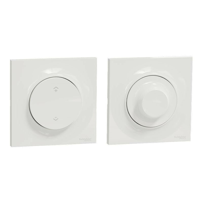 Wiser Odace - Kit commande sans fils et variateur de lumière zigbee 3.0 (S520513K)