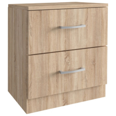 KIT COMODINO 2 CASSETTI 45X34XH47 CM ROVERE KITWOOD INDUSTRY 1 PZ