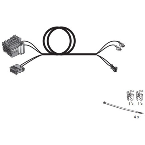 Kit complémentaire pour véhicules Mercedes Classe V et Mercedes Vito non prééquipés