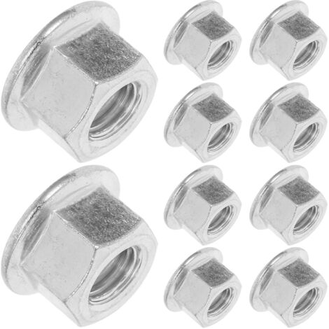 Kit Complet 15 Pièces Écrous de Fixation Barre Tronçonneuse, Adaptateur Perceuse Inclus, Accessoires pour Réglage Tendeur Chaîne, Usage Jardinage et Maintenance