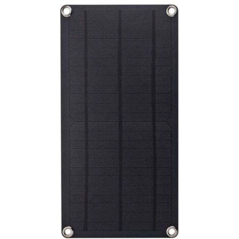 Kit complet de panneaux solaires monocristallins, batterie externe, plaque solaire pour voiture, yacht, camping-car, chargeur de batterie