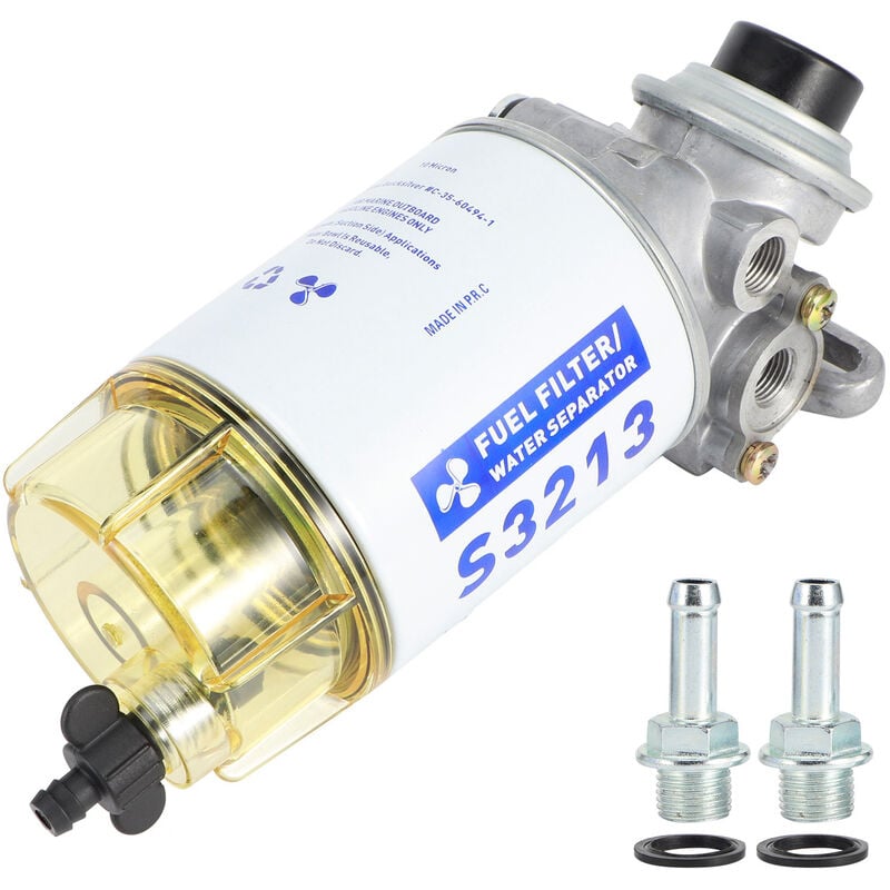 YB - Jeffergarden Kit complet de séparateur d'eau de filtre à carburant marin S3213 pièces de moteur hors-bord de bateau