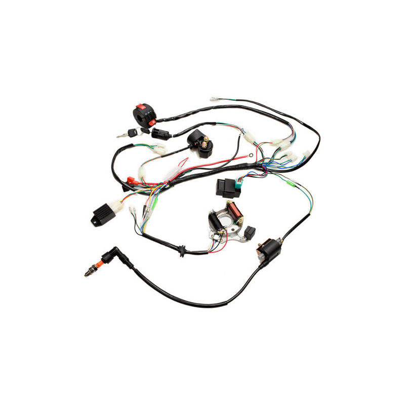 Tuserxln - Kit complet de Stator cdi de faisceau de cablage électrique pour atv quad 150/200/250CC