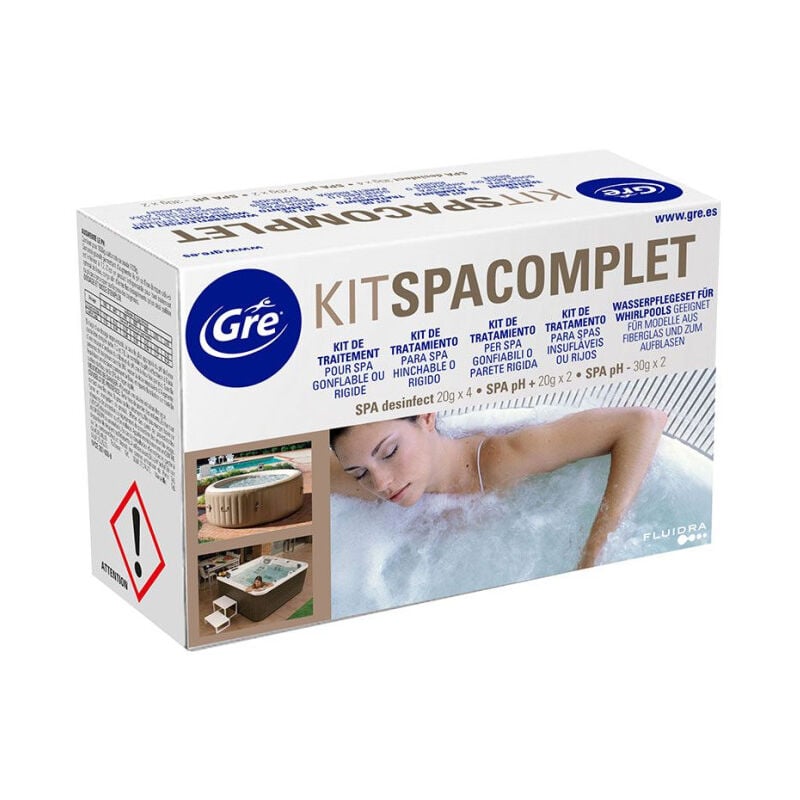 GRE - Kit complet de traitement pour spa