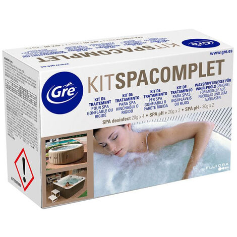 Kit complet de traitement pour spa