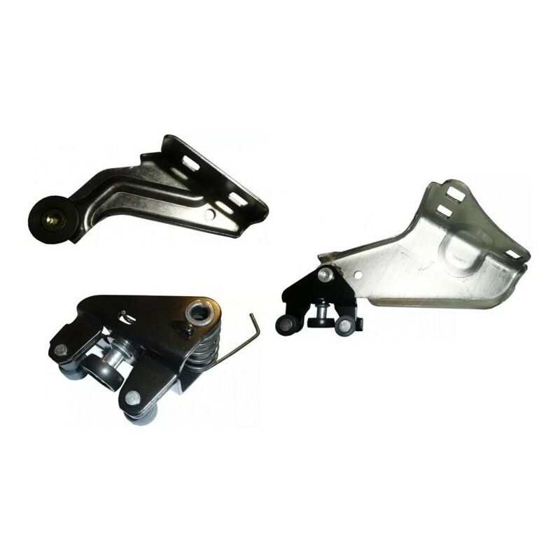 Univcar - Kit complet droit guides porte coulissante Kangoo i 7700303515 8200497757 8200497763