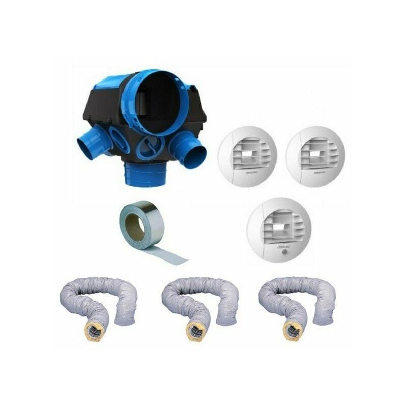 Atlantic - Kit complet gaines et vmc Hygrocosy 412292 - T3-T7