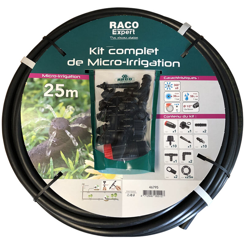 Kit complet Goutte à Goutte avec tuyau Ø 16x25ml