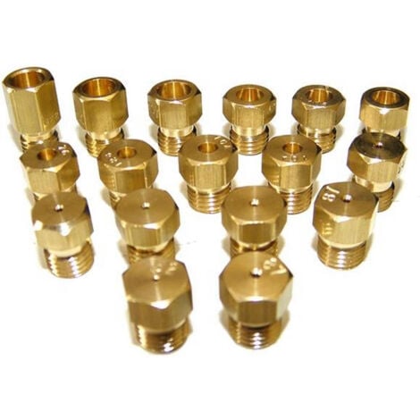 Kit complet injecteur gaz naturel - butane - propane pour four, cuisinière INDESIT - C00254296