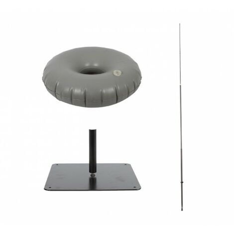 Kit complet mât de 3m50, socle métal et bouée de lestage pour drapeau INTERFLAG®