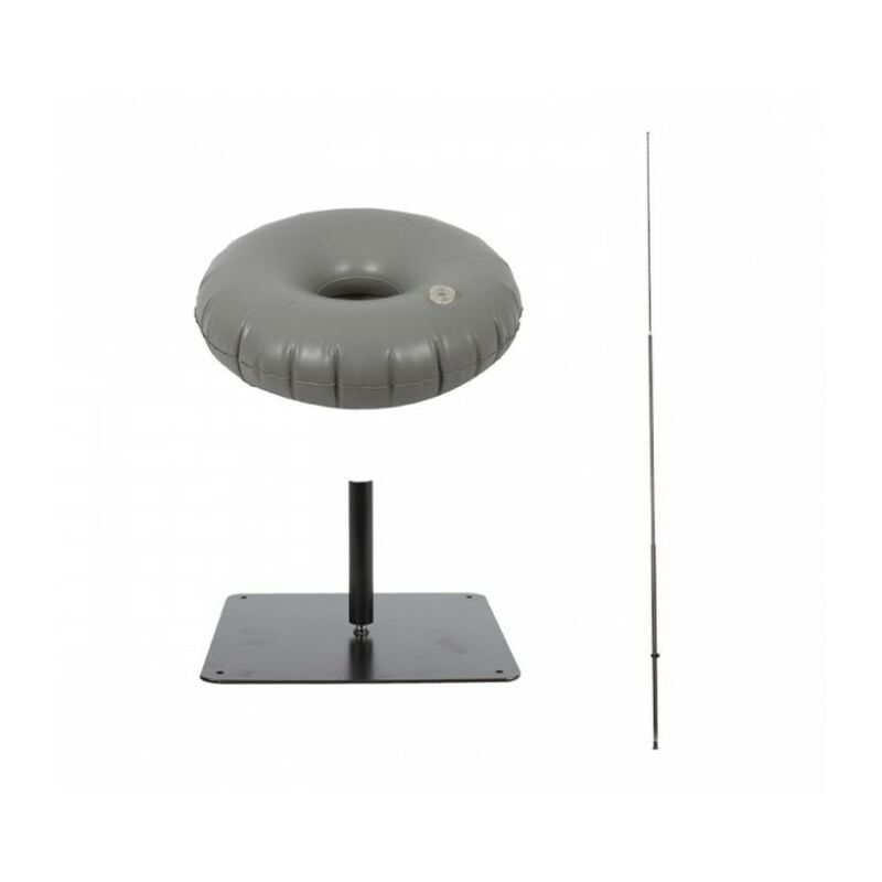 Kit complet mât de 3m50, socle métal et bouée de lestage pour drapeau INTERFLAG®