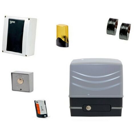 Kit complet pour portail coulissant 230V SIMPLY, vantail 600kg VDS