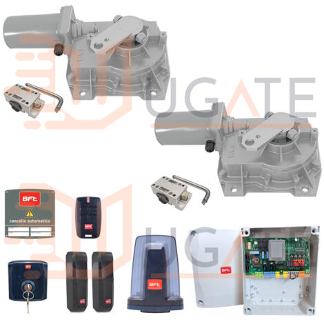 Kit complet pour portails battants 230v BFT ELI VELOCE AC A35 KIT R930149 00001