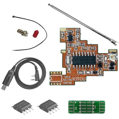 Kit complet SI4732 V5.0 FPC + puce 2x2M + antenne pour Quansheng UVK5
