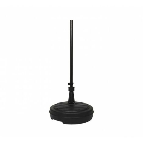 Kit complet socle plastique noir + mât de 3m50 pour drapeau Interflag®
