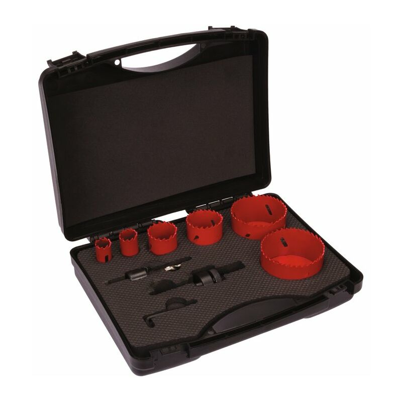 Scid - Kit complet trépan hss bimétal 6 trépans - Spécial électricien