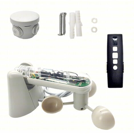 Kit Completo Centrale Sensore Vento Luce Telecomando X Tenda Tende Da Sole Kita