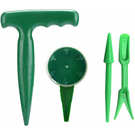Kit Completo di Attrezzi da Giardinaggio per Orto da Interno Seminatrice Attrezzi per Trapianto di Piante Semina Semina Seminatrice,