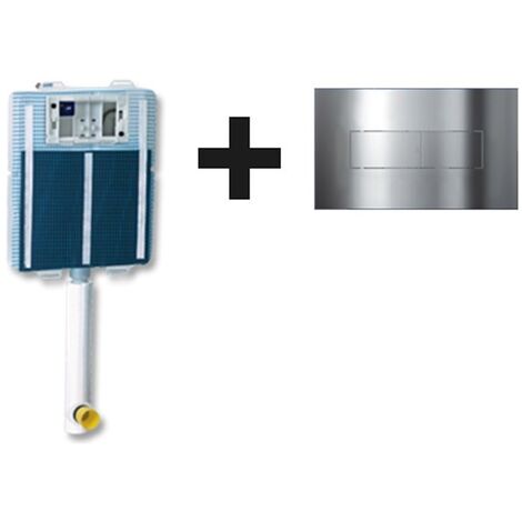 Kit completo di cassetta incasso Idea 4.5 e placca cromo di Its