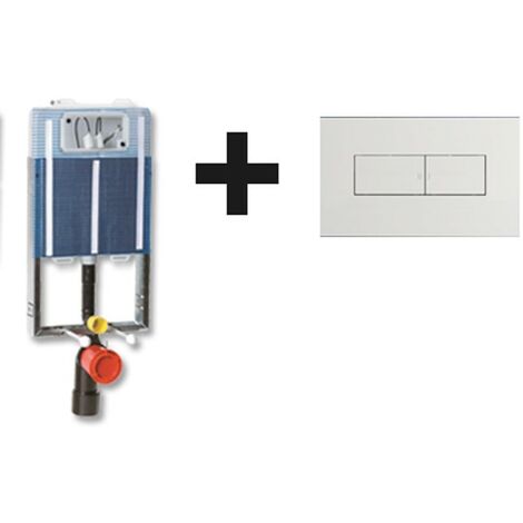 Kit completo di cassetta incasso Ideafix e placca bianca di Its
