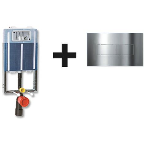 Kit completo di cassetta incasso Ideafix e placca cromo di Its