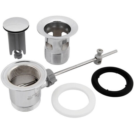 Kit completo di scarico/troppo pieno IDS cromato