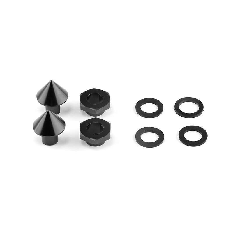 Kit completo Hardware puntone vetro posteriore in