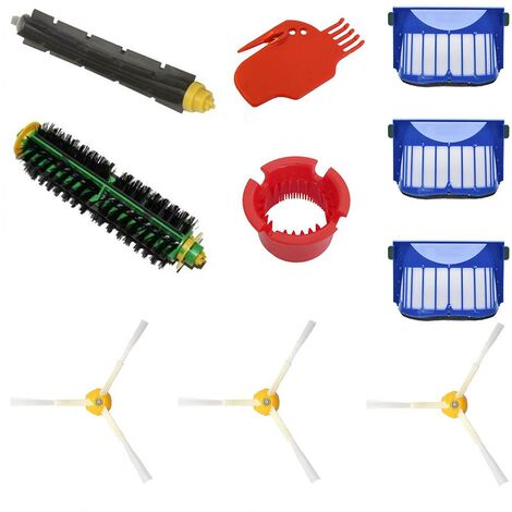 iRobot Kit di ricambi per Roomba serie 500 (2 spazzole, 3 filtri, 1 pulisci  spazzole) originale : iRobot: : Casa e cucina