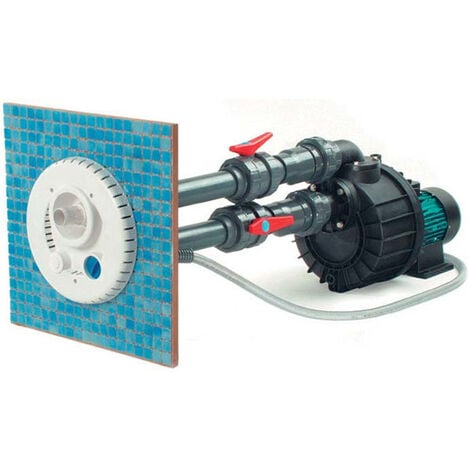 kit completo nuoto controcorrente 63m3/h 3hp trifase - kit ncr nadorself 300 triphasé - espa