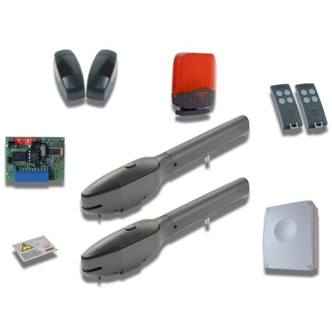 Kit Completo Para Motor Puertas Batientes 24v BLADE 324 CARDIN KT-BLADE324