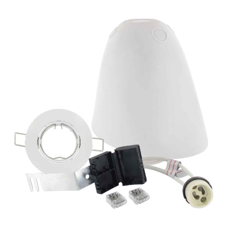 BBC GU10 Orientabile Kit completo RT2012 D75 per